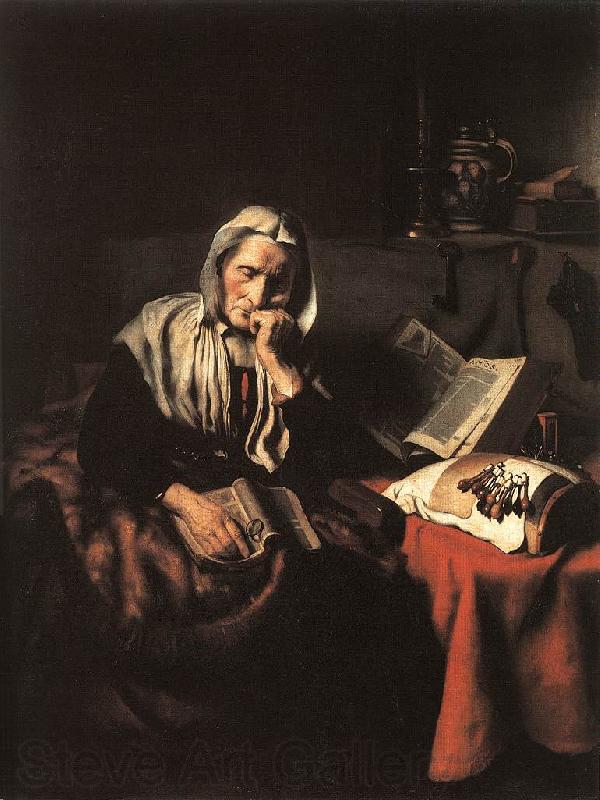 MAES, Nicolaes Apostle Thomas sf Norge oil painting art